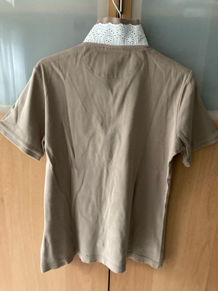 Bogner Poloshirt dunkles Beige, Größe L/40, NP:130 € in Altrip