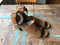 Vagabond Sandalen • Blockabsatz • Velours Leder • Creme Nordrhein-Westfalen - Drensteinfurt Vorschau