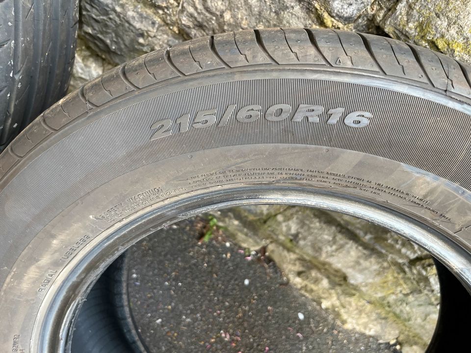 2x Sommerreifen 215/60 R16 Marke Nexen in Schwäbisch Gmünd