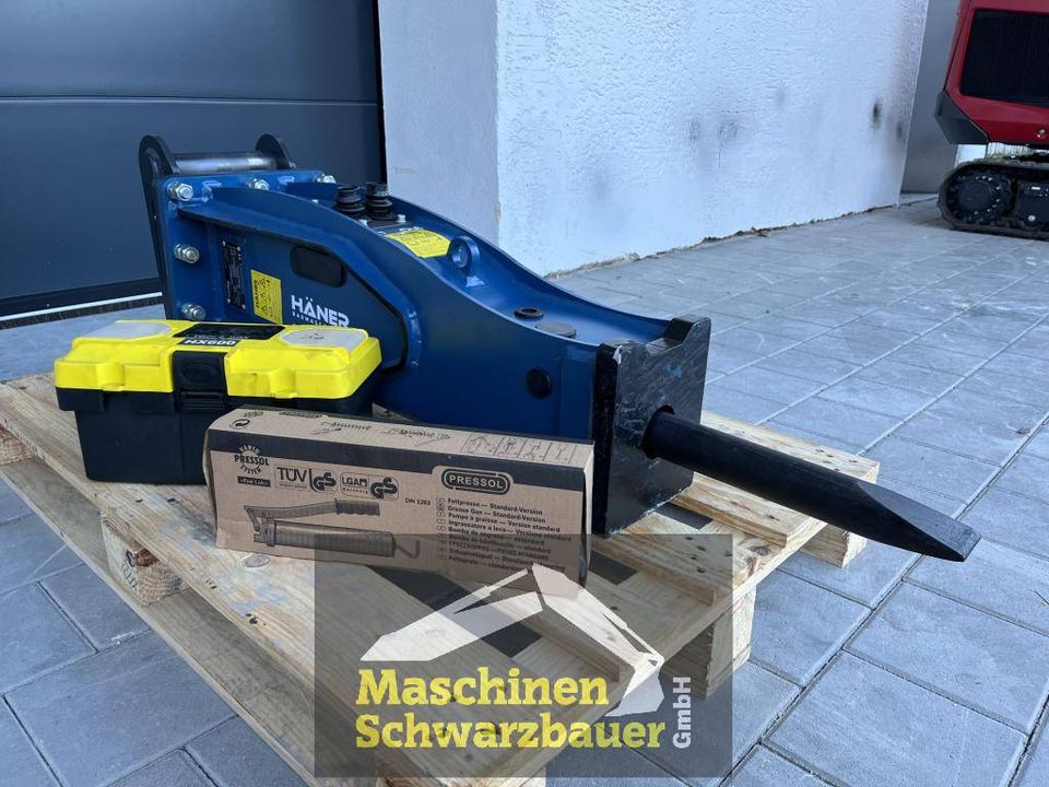 ❗Aktion-SET Hydraulikhammer HX 600 für 2,5-5t MS 03 Minibagger in Kühbach