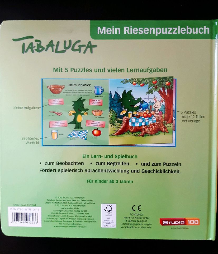 Tausche Puzzlebuch in Dresden