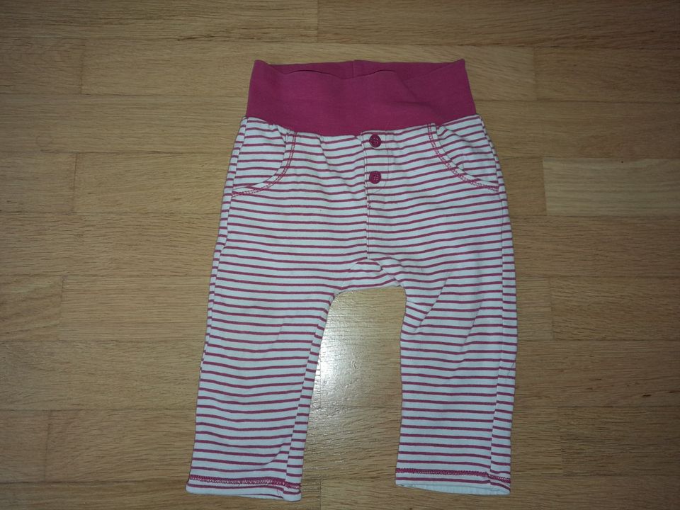 Steiff Gr 74 Sweat Hose Relaxhose geringelt Beere Taschen TOP in Bremen