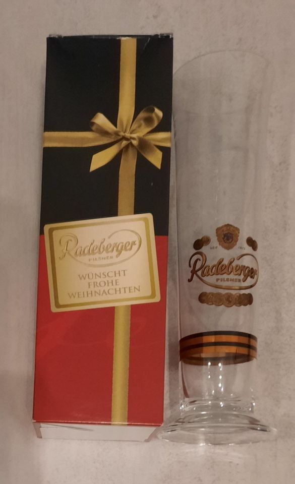 NEU: Verkaufe 2 original Gläser der Radeberger Brauerei in Dresden