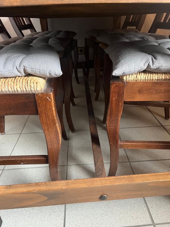 Esstisch mit Stühlen zu verkaufen in Roxel