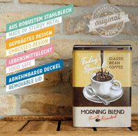 Nostalgic-Art Vorratsdose Kaffeedose Blechdose - Morning Blend Baden-Württemberg - Möglingen  Vorschau