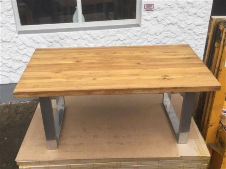 200x100 Wildeiche Esstisch massiv Eiche geölt  Tisch WG20334  NEU in Delmenhorst