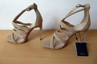 Sandalen Zara / cremefarben / Gr. 37 / NEU mit Etikett Wandsbek - Hamburg Bramfeld Vorschau