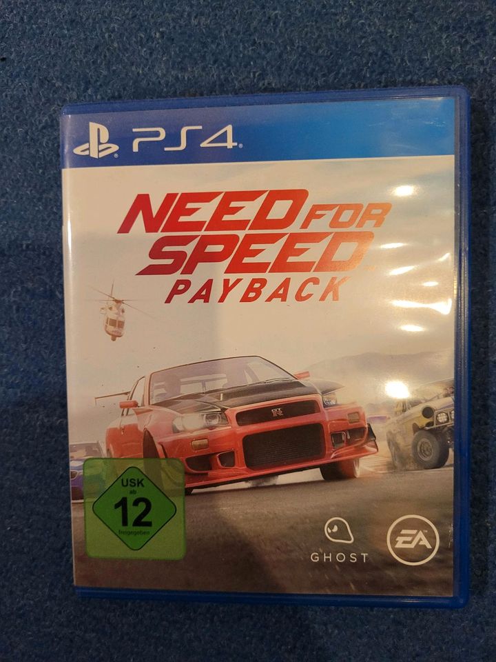 Need for Speed Payback Playstation 4 Neuwertig in Siegen