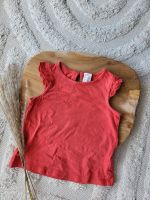 H&M Mädchen T-Shirt rot 80 Sachsen-Anhalt - Bernburg (Saale) Vorschau