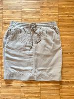 Leinenrock S.Oliver taupe Rock Leinen S 36 Taschen Kordel Bayern - Würzburg Vorschau