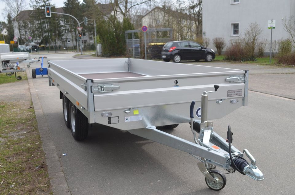 PKW Anhänger NEU 2700 Kg Hochlader 4050x1800x300 mm Hapert in Bielefeld