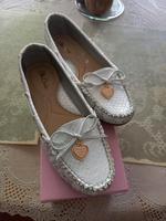 Ella Cruz Slipper Gr. 40 Silber Hessen - Wiesbaden Vorschau