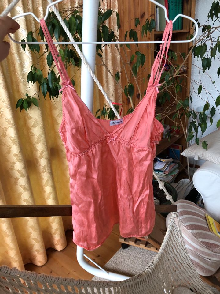 Intimissimi Top/ Nachthemd rosa  satin in Aßling