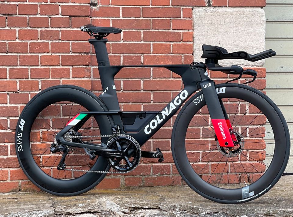 Colnago Carbon Triathlon Zeitfahrrad TT1 Shimano Dura Ace Di2 DT in Fürth