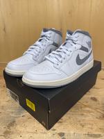 Jordan 1 Mid , Neutral Grey , weiß-grau , Gr.46 US12 Neu Saarland - Neunkirchen Vorschau
