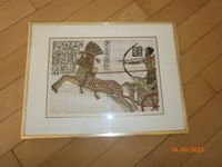 Ägyptisches Original Papyrus Wandbild Gold Rahmen 40x30cm Jagd Dortmund - Holzen Vorschau