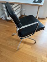 Vitra EA 208 Soft Pad, Leder, schwarz Frankfurt am Main - Kalbach Vorschau