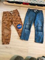 2 Pull On / Schlupf Jogger Jeans H&M Dino und Jeans Gr 104 Baden-Württemberg - Markdorf Vorschau