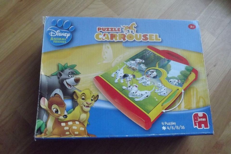 Disney Puzzle Carrousel Karussell 4 Puzzle von Jumbo in Forst (Lausitz)