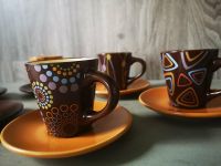 Service Espresso Tasse Keramik Set Teller 6 Thüringen - Rudolstadt Vorschau