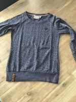 NAKETANO Shirt Gr. XS blau mit Herzen Pulli Longsleeve Bayern - Weiherhammer Vorschau