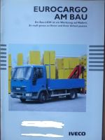 Iveco Euro Cargo am Bau, Prospekt von 2/1997, 4x4, Doka, SZM .... Nordrhein-Westfalen - Lippstadt Vorschau