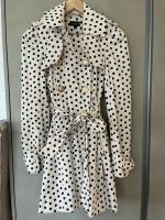 Topshop Mantel Trenchcoat  Gr. 36 Beige Punkte schwarze Friedrichshain-Kreuzberg - Friedrichshain Vorschau