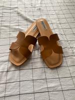 Steve Madden Leder-Sandale/Pantolette, Cognac-braun, Größe 40 Baden-Württemberg - Freiburg im Breisgau Vorschau