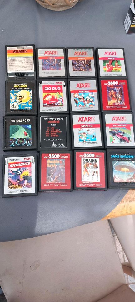 Atari 2600 konsole mit spiele in Kaiserslautern