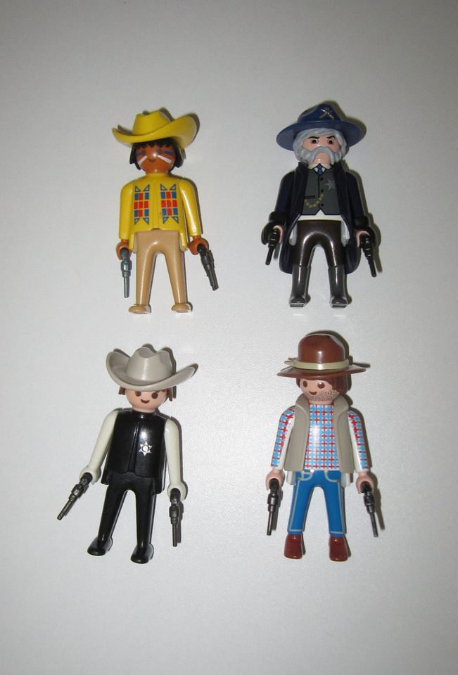 Playmobil Western Cowboy Indianer Waffen Ausrüstung Gold in Polling