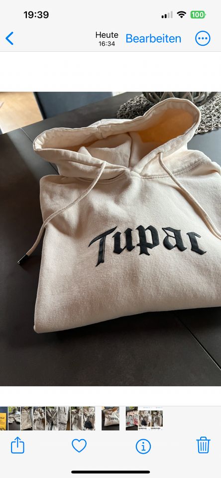 Tupac Pull & Bear Hoodie & Cargo Joggers in Duderstadt