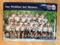 FC Bayern Mannschaftsfoto 2005 2006 Meister Double Blechschild Bayern - Nittendorf  Vorschau