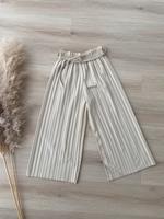 Schöne Damen Plissee Culotte Hose beige Frühling Größe 36 Kr. Dachau - Petershausen Vorschau