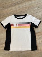 Sportshirt Trikot T-Shirt kurz Funktionsshirt Sport weiß Gr 110 Dresden - Leuben Vorschau