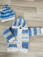 Handgestrickte Babyjacke  Gr.62/68  und Mütze Schleswig-Holstein - Heinkenborstel Vorschau