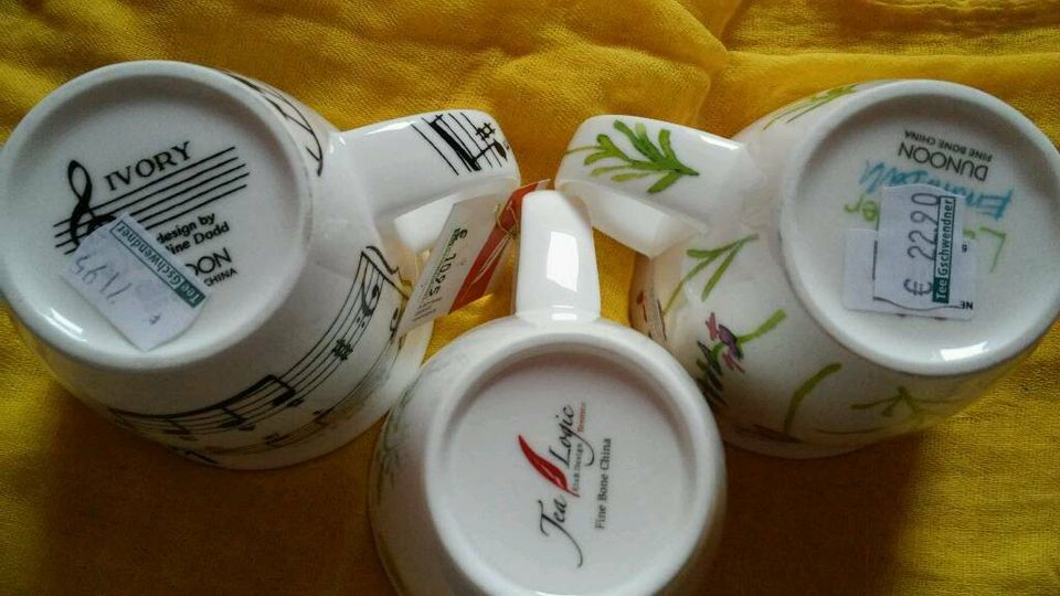 Viele verschiedene Tassen aller Art NEU Tee Ritzenhoff Leonardo T in Rheurdt