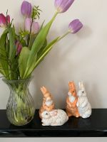 Zwei Hasen Paare in schöner Maserung Keramik Kreis Pinneberg - Pinneberg Vorschau