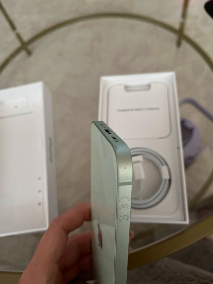 iPhone 12 64gb mint grün mit Kabel ovp in Neumünster