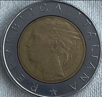 500 Lira Münze, Rep. Italien, 1984 Baden-Württemberg - Rauenberg Vorschau