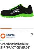 Sicherheitshalbschuhe S1P 'Praktice Verde' Sparco Hessen - Nidda Vorschau