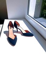 NEU ECHTLEDER Pumps High Heels schwarz Wildleder Kittenheel Suede Friedrichshain-Kreuzberg - Friedrichshain Vorschau