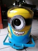 Minions Tret Abfalleimer aus Gasflasche. Ein uni Nordrhein-Westfalen - Welver Vorschau