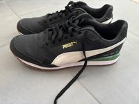 Herren Schuhe Sneaker Sportschuhe schwarz/grün Puma 45 wie neu Rheinland-Pfalz - Watzerath Vorschau