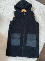 Teddyweste Teddymantel ärmellos schwarz Opus Kapuze Gr. L Bayern - Waldmünchen Vorschau