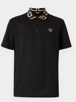Versace Poloshirt schwarz Gold 3x getragen Baden-Württemberg - Weinheim Vorschau