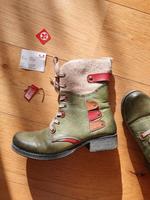 Rieker Stiefel Gr. 39 | Irisch Grün ♤ Irish green Hessen - Dieburg Vorschau