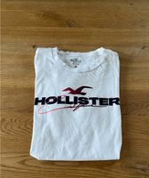 T-Shirt Hollister Gr. S weiß Druck Jungen Männer Shirt Baden-Württemberg - Graben-Neudorf Vorschau