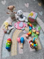 Baby-Spielzeug (Rasseln, Stoff, Holz, Eichhorn, Fehn, Knister) Aachen - Aachen-Mitte Vorschau