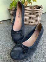 Süße Caprice Leder Ballerina Gr.38 Niedersachsen - Dorum Vorschau