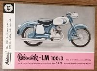 RABENEICK LM 100/3 Prospekt Reklame Werbung Moped Sachs Hessen - Reichelsheim (Wetterau) Vorschau